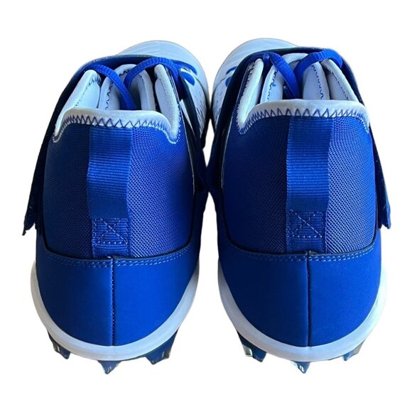 Nike Alpha Menace Pro 2 Mid Football Cleats Team Royal Size 12 BV3945-101 - Picture 6 of 9